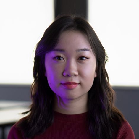 Photo of Pak-yin Ko looking into the camera